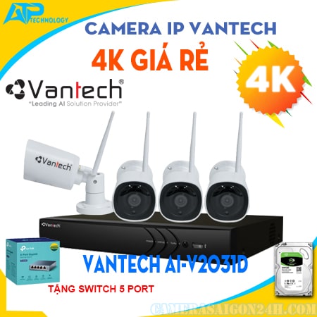 Lắp đặt camera tân phú Camera Ip Vantech 4K Giá Rẻ